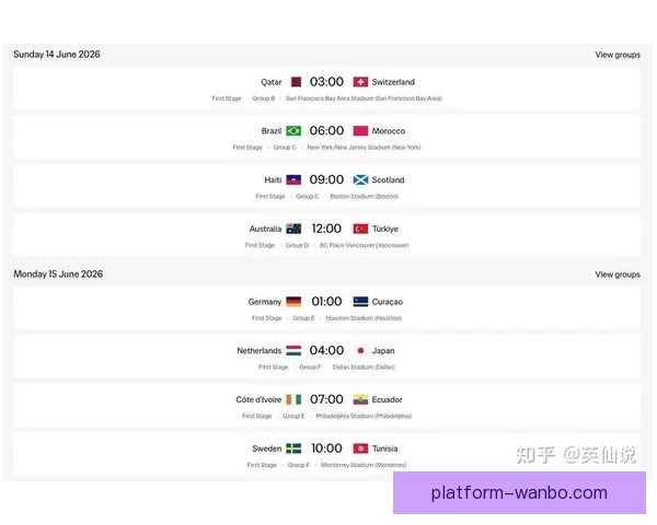 美加墨世界杯赛程分析与精准竞猜胜负预测指南